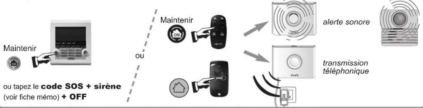 SOMFY 2401130 - En cas d'intrusion et d'agression... - 1