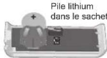 SOMFY 2401130 - 2/ Insérer les piles fournies dans tous les éléments - 4