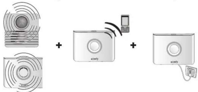 SOMFY 2401130 - Fonctionnement en cas d'intrusion avec le module RTC et le module GSM - 1