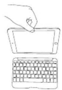 Zagg ID7ZF2BBG - INSÉRER/RETIRER VÔTURE iPad® - 3