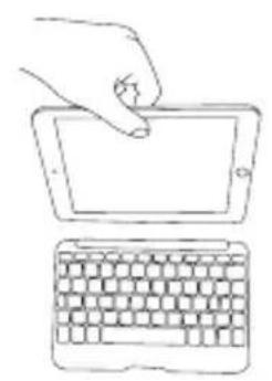 Zagg ID7ZF2BBG - INSÉRER/RETIRER VÔTURE iPad® - 2