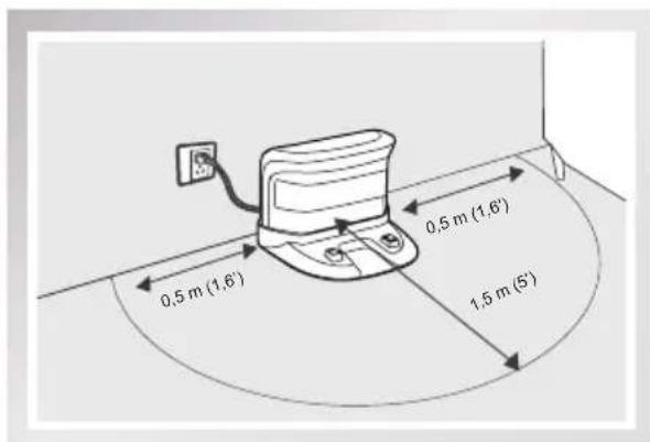 ECOVACS Deebot Slim 2 - Colocacion de la estacion dearga - 1