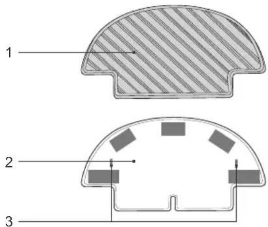 ECOVACS Deebot Slim 2 - Paño de limpieza y bandeja del paño de limpieza - 1