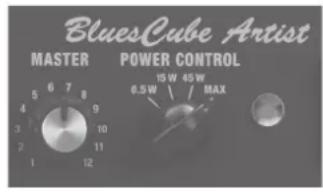 ROLAND Blues Cube Artist 212 - Son large et ouvert independament du volume (contrôle de la puissance) - 1