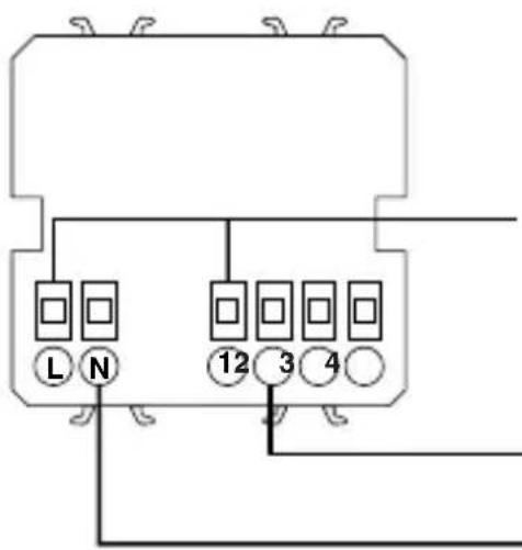 Gewiss GW12716 - Anschlussschemata - 1