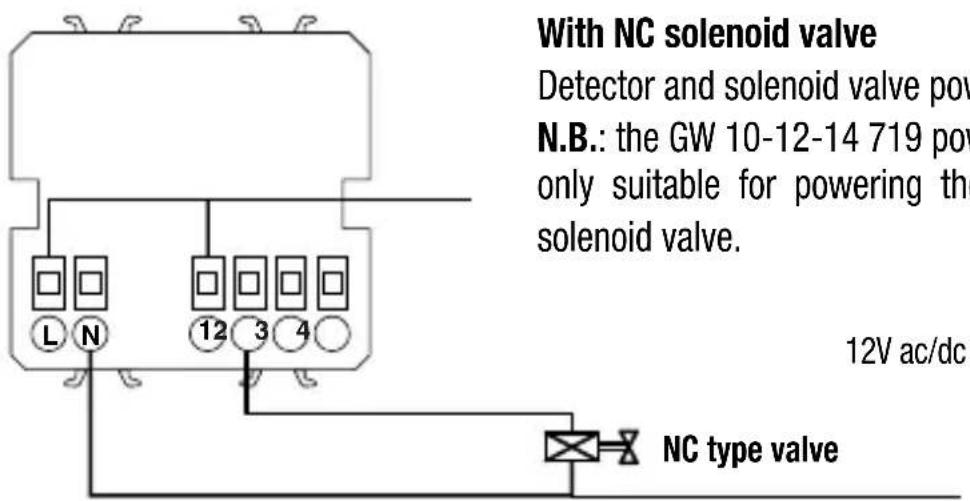 Gewiss GW12716 - Connection diagrams - 1