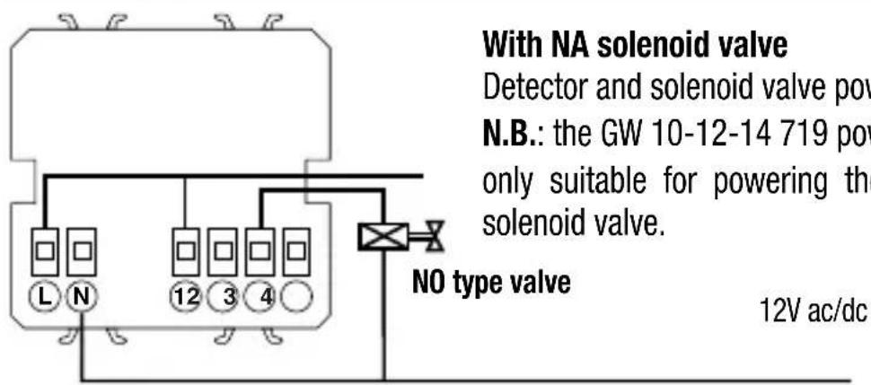 Gewiss GW12716 - Connection diagrams - 2