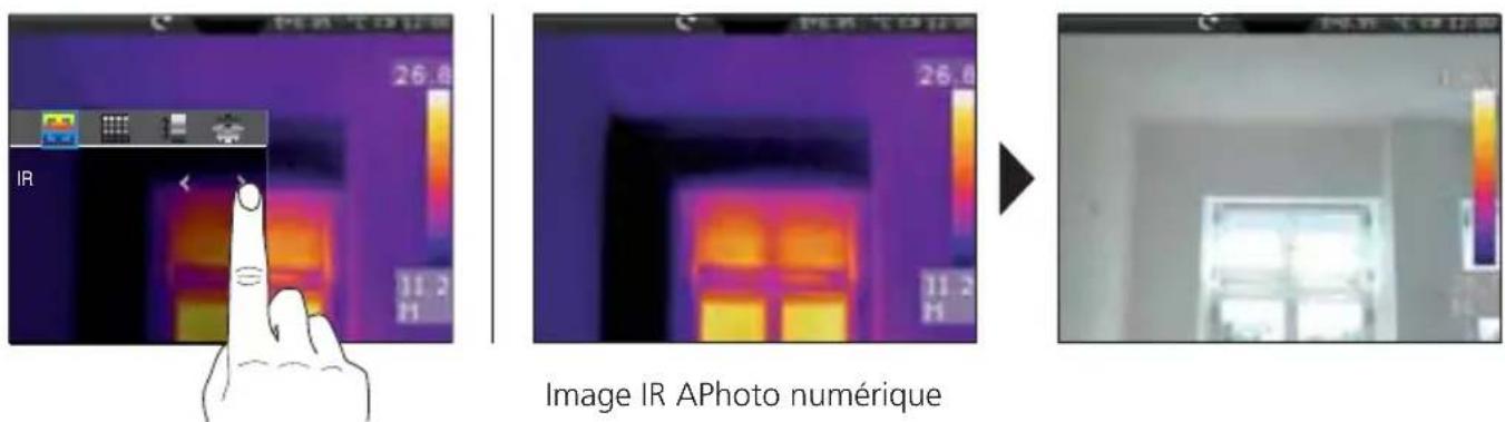 Laserliner ThermoCameraVision XP - Modes d/images - 2