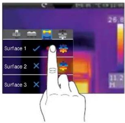 Laserliner ThermoCameraVision XP - Mesure de la surface / Fonction - 2