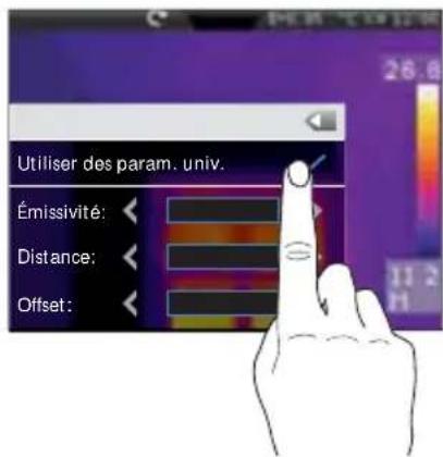 Laserliner ThermoCameraVision XP - Points de mesure / Paramètres - 6