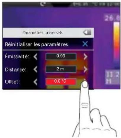 Laserliner ThermoCameraVision XP - Température de compensation - 2