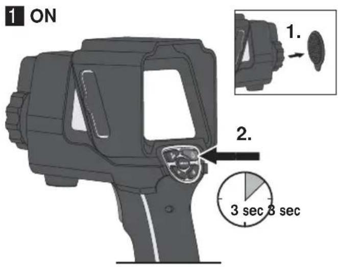 Laserliner ThermoCameraVision XP - Menu principal - 1