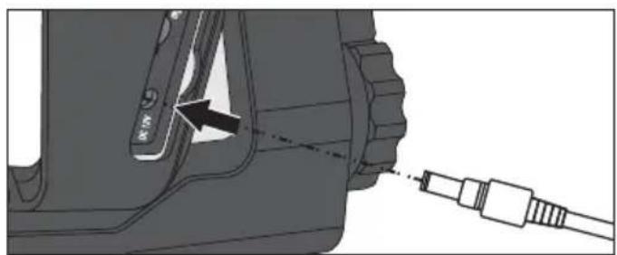 Laserliner ThermoCameraVision XP - Chargement du pack d'accus Li-ion - 1