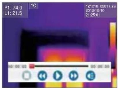 Laserliner ThermoCameraVision XP - 19.1Vue d'ensemble des medias/Navigation/Reproduction photo/video - 5