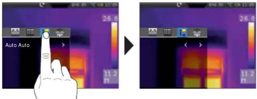 Laserliner ThermoCameraVision XP - Plage de température / Réglage automatique - 2