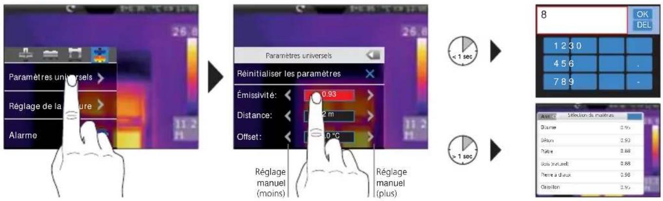 Laserliner ThermoCameraVision XP - Degre d'émission - 2
