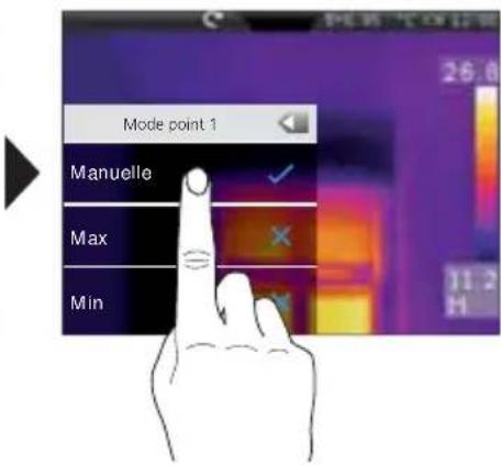 Laserliner ThermoCameraVision XP - Points de mesure / Fonction - 2