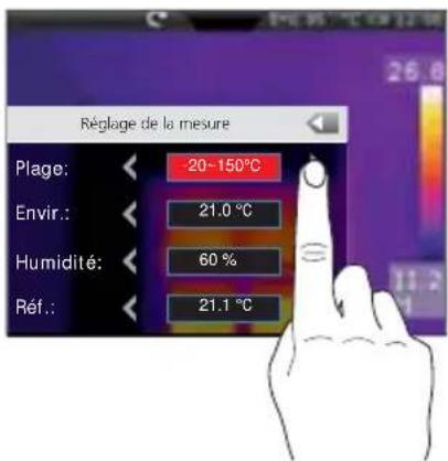 Laserliner ThermoCameraVision XP - Réglages spécifique que à la mesure - 4