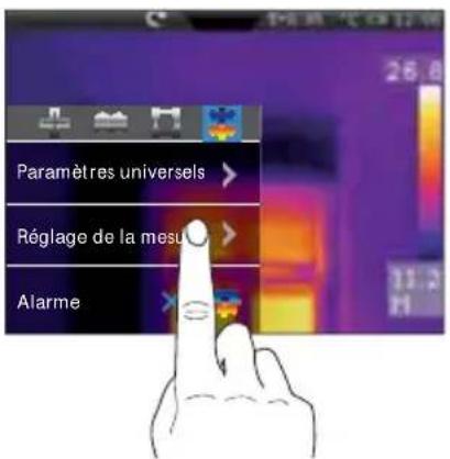 Laserliner ThermoCameraVision XP - Réglages spécifique que à la mesure - 2