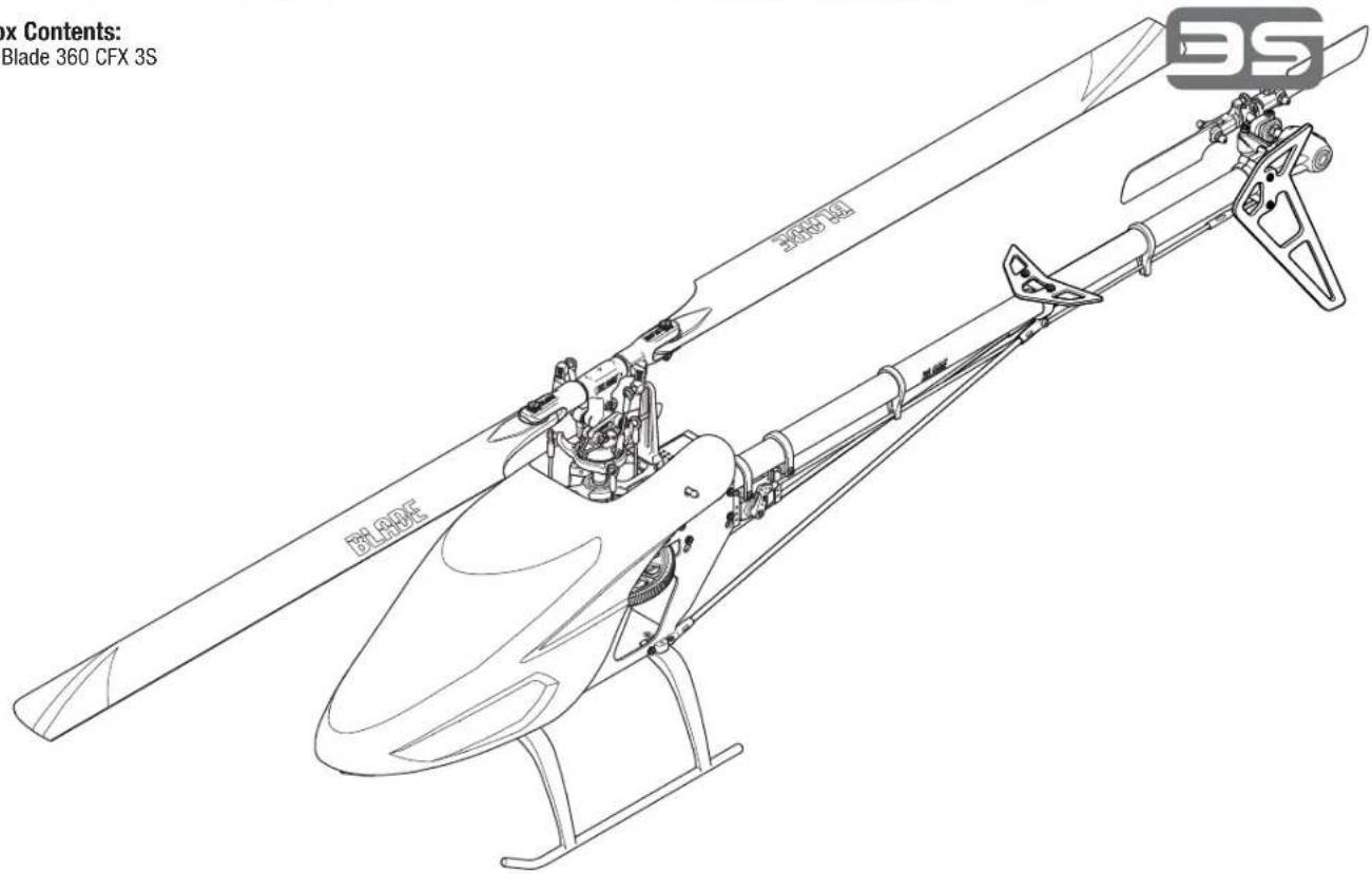 Blade 360 CFX 3S - Safety Precautions andWarnings - 2