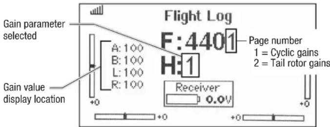 Blade 360 CFX 3S - Flight Log Screen - 1