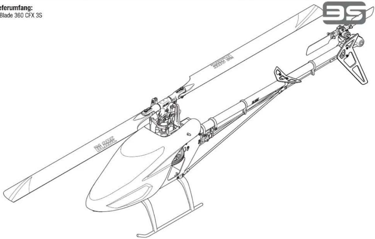 Blade 360 CFX 3S - Sicherheitsvorkehrungen und Warnhinweise - 2