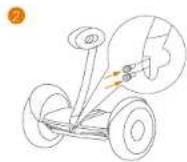 SEGWAY miniLITE - Montaggio del Segway miniLITE - 2