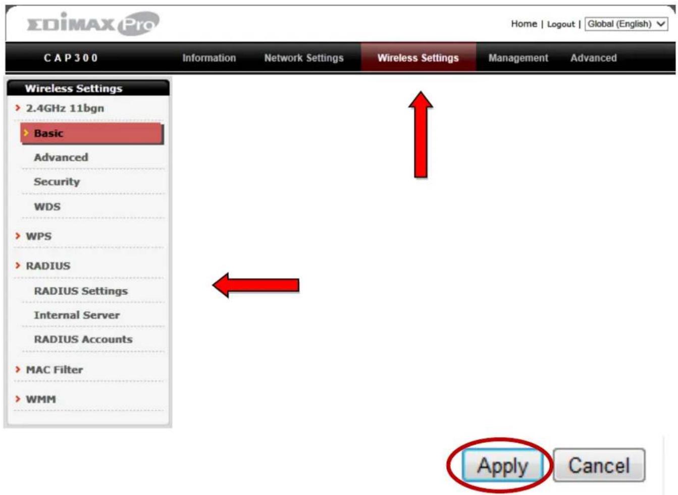 Edimax CAP300 - Interface de conguraon par navigateur - 3