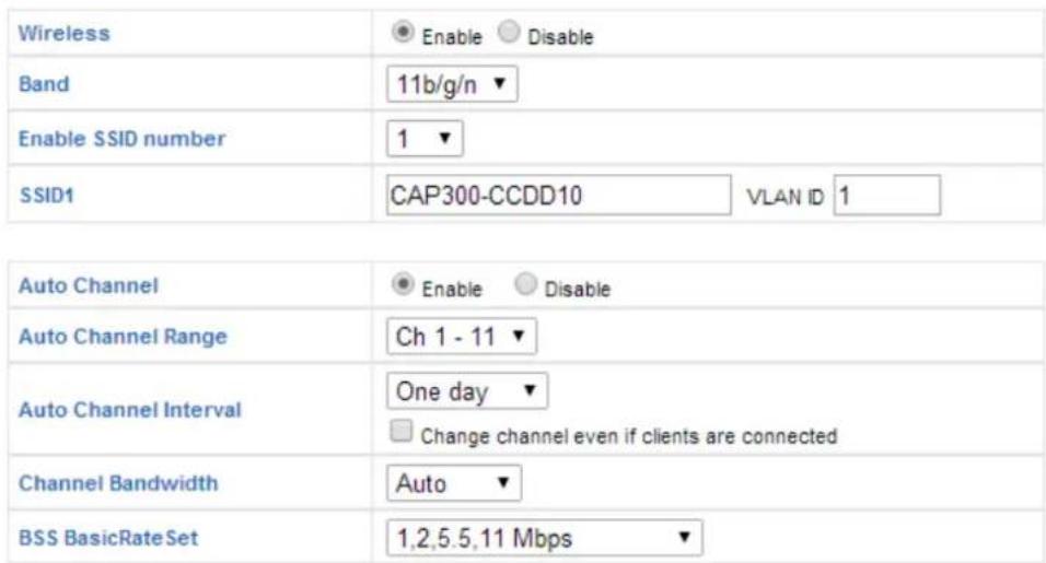 Edimax CAP300 - II-2. Paramètres de base - 5