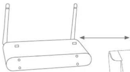ABUS TVIP42560 - Connecting the network camera to a router/switch - 1