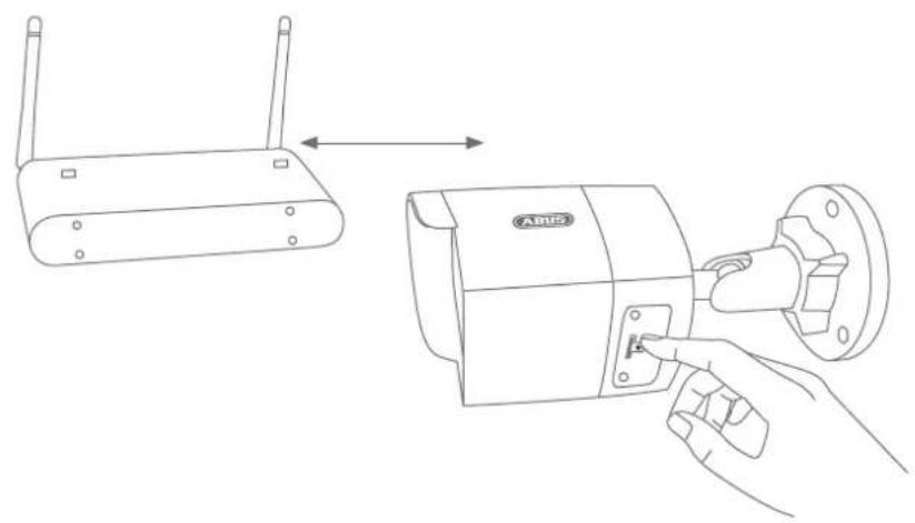 ABUS TVIP42560 - Variante 2: Anschluss der Netzwerkkamera an einen Router/Switch - 2