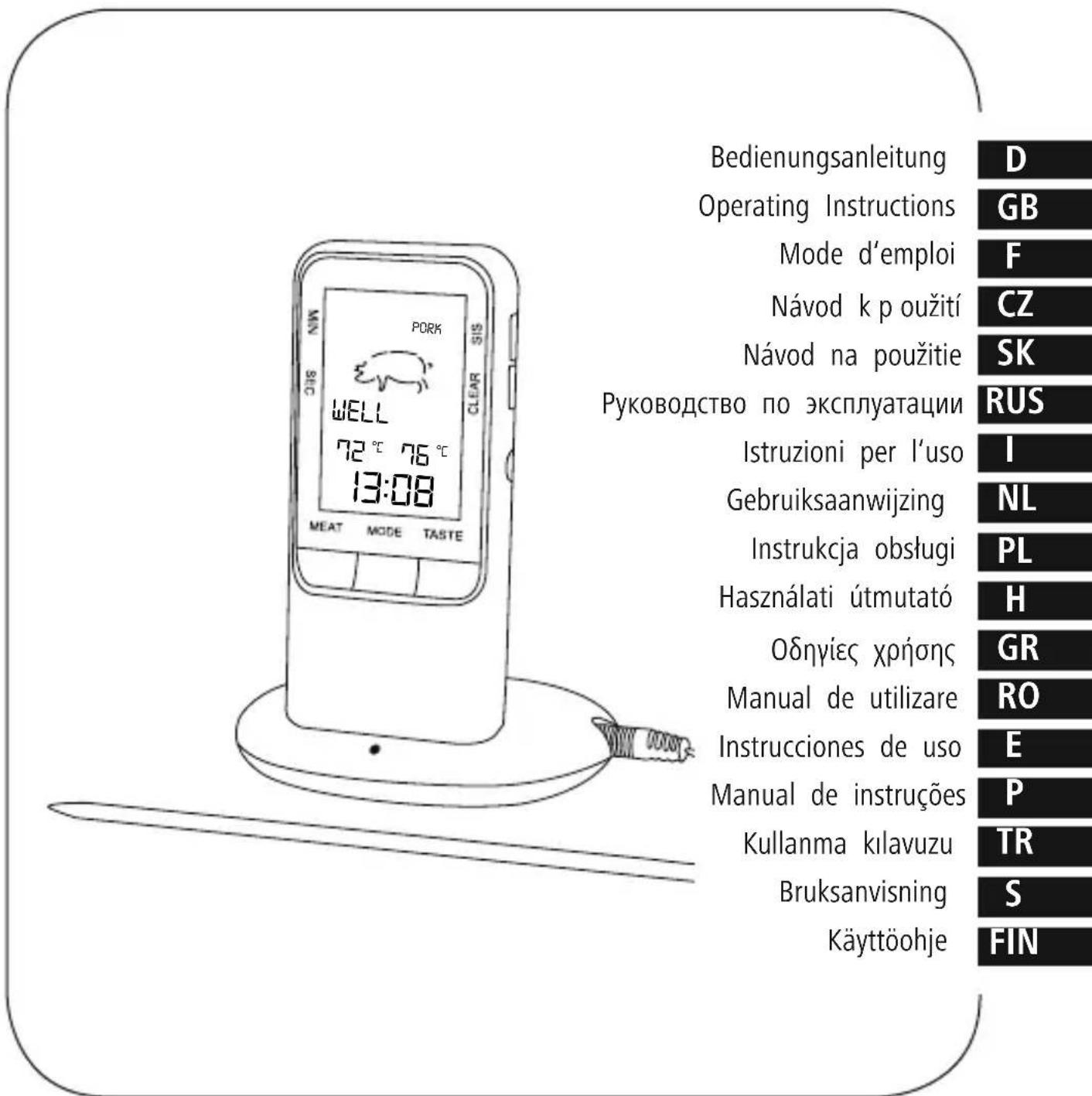 Xavax 00111382 - Digital Meat Thermometer - 1