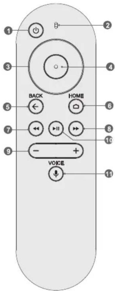 TESLA 43S901SUS - Bluetooth Fernbedienung (RC B) - 1