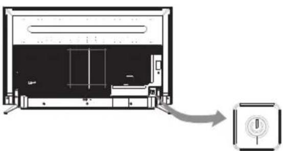 TESLA 43S901SUS - Bouton TV - 1