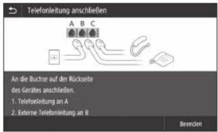 CANON iSENSYS MF426dw - Bevor Sie die Konfiguration starten - 4