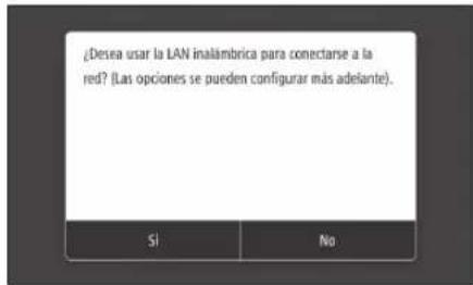 CANON iSENSYS MF426dw - Específcar el método de conexión - 1
