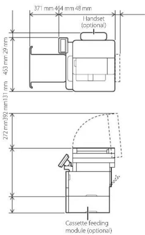 CANON iSENSYS MF426dw - Installation Requirements - 1