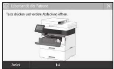 CANON iSENSYS MF426dw - Auswechseln der Tonerpatrone - 1