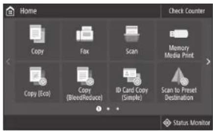 CANON iSENSYS MF426dw - Before starting the configuration - 1