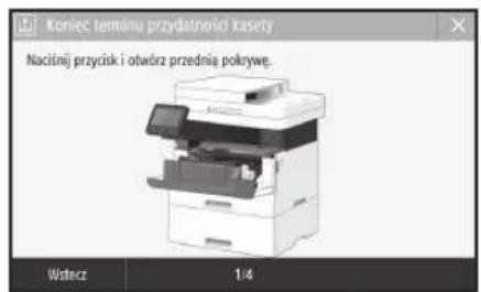 CANON iSENSYS MF426dw - Wymiana kasety z tonerem - 1