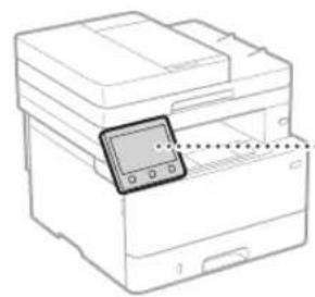 CANON iSENSYS MF426dw - Porniti operata de la panoul de operare - 1