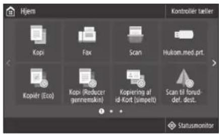 CANON iSENSYS MF426dw - Konfiguration af faxindstillingerne - 1