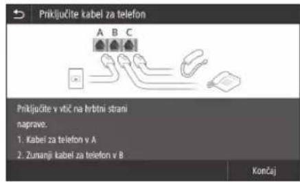 CANON iSENSYS MF426dw - Pred začetakom konfiguriranja - 4