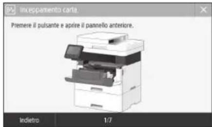 CANON iSENSYS MF426dw - Si sono verificati inceppamenti della carta - 1