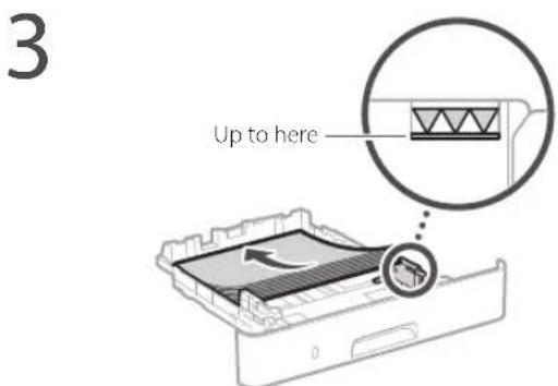 CANON iSENSYS MF426dw - Loading in the Paper Drawer - 3