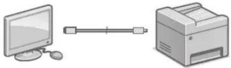 CANON iSENSYS MF426dw - To connect via USB - 1