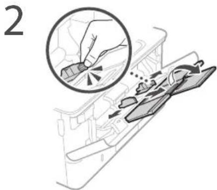 CANON iSENSYS MF426dw - Loading in the Multi-Purpose Tray - 2