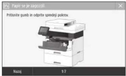CANON iSENSYS MF426dw - Naprava ne deluje Prislo je do zastojev papirja - 3