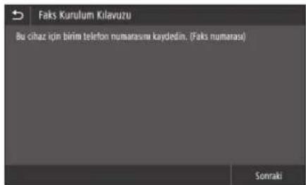 CANON iSENSYS MF426dw - Yapilandirmaya baslamadan once - 2