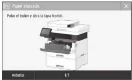 CANON iSENSYS MF426dw - El equipo no parece funciona Se ha;quedado papel atascado - 3